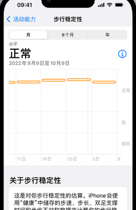 伊宁县iPhone手机维修如何在iPhone开启'步行稳定性通知'