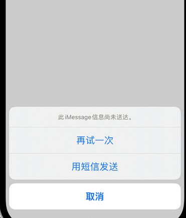 伊宁县apple维修iPhone上无法正常发送iMessage信息