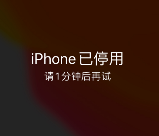 伊宁县苹果手机维修分享:iPhone 显示“不可用”或“已停用”怎么办？还能保留数据吗？ 